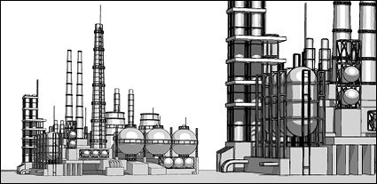 425x207 Free Vector Heavy Industries Plant Material Clipart And Vector