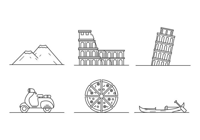 700x490 Italy Free Vector Art