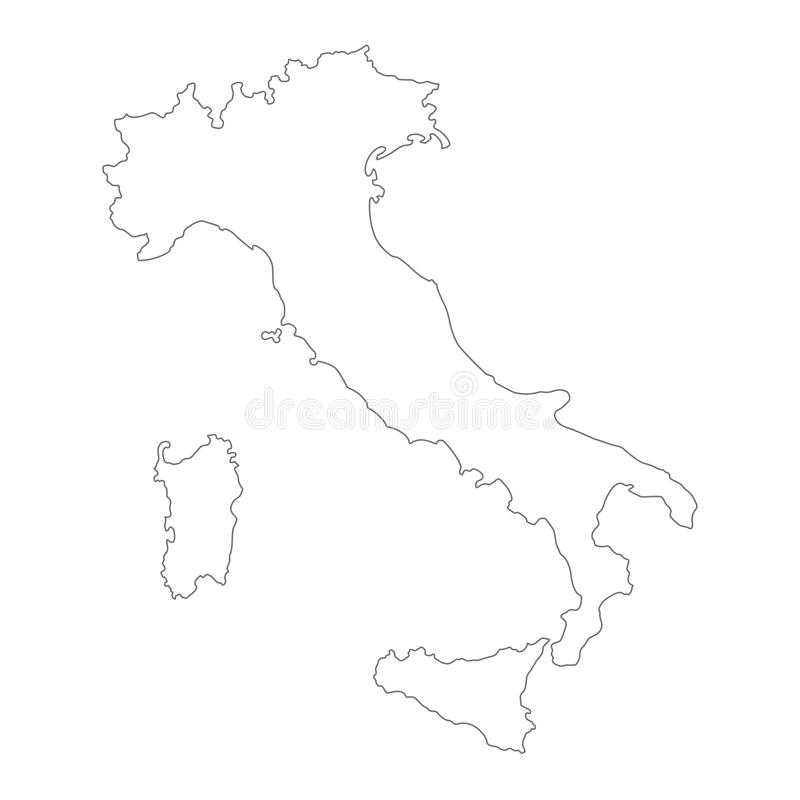 800x800 Italy Map Vector Blank World Map