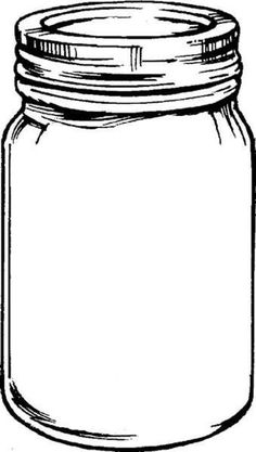 236x417 Mason Jar Clipart Vector