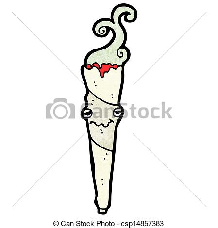 449x470 Cartoon Marijuana Joint Vector
