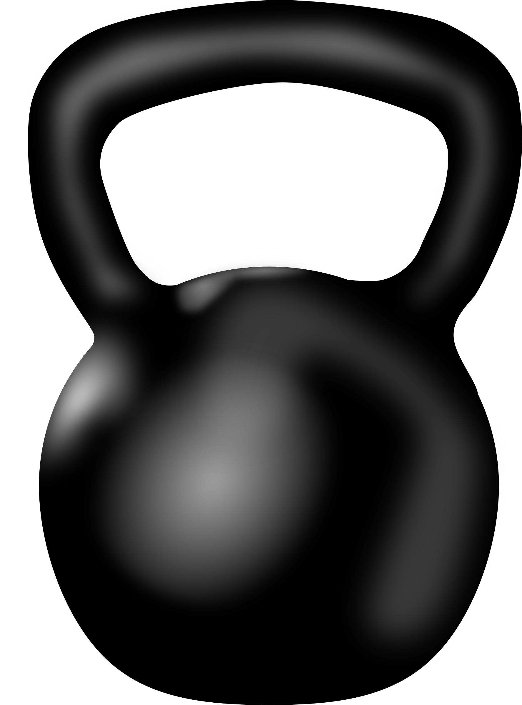 1775x2400 Kettlebell Vector Clipart Image