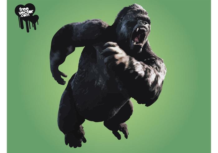 700x490 King Kong Free Vector Art