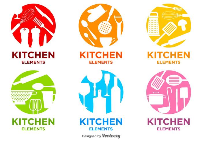 700x490 Bright Kitchen Vector Logos