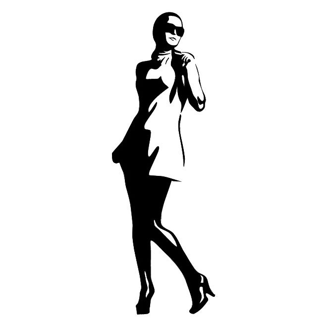 660x660 Free Lady Vector Illustration.eps Psd Files, Vectors Amp Graphics