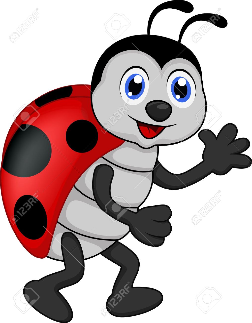 1016x1300 Odd Ladybug Pictures For Kids Funny Lady Bug Cartoon Royalty Free