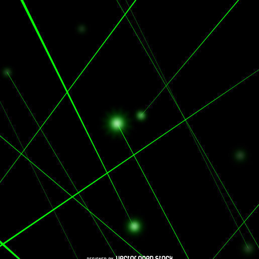 515x515 Green Laser Beams Free Vector Download 361325 Cannypic