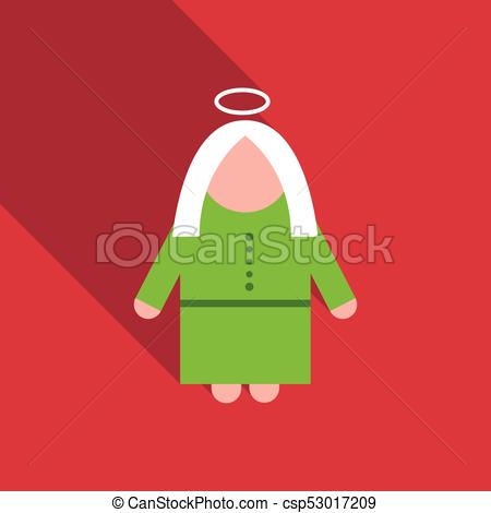 450x470 Laser Cut Paper Christmas Angel Decoration Vector Design. Greeting