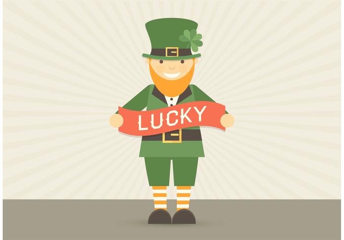 700x490 Leprechaun Character Vector