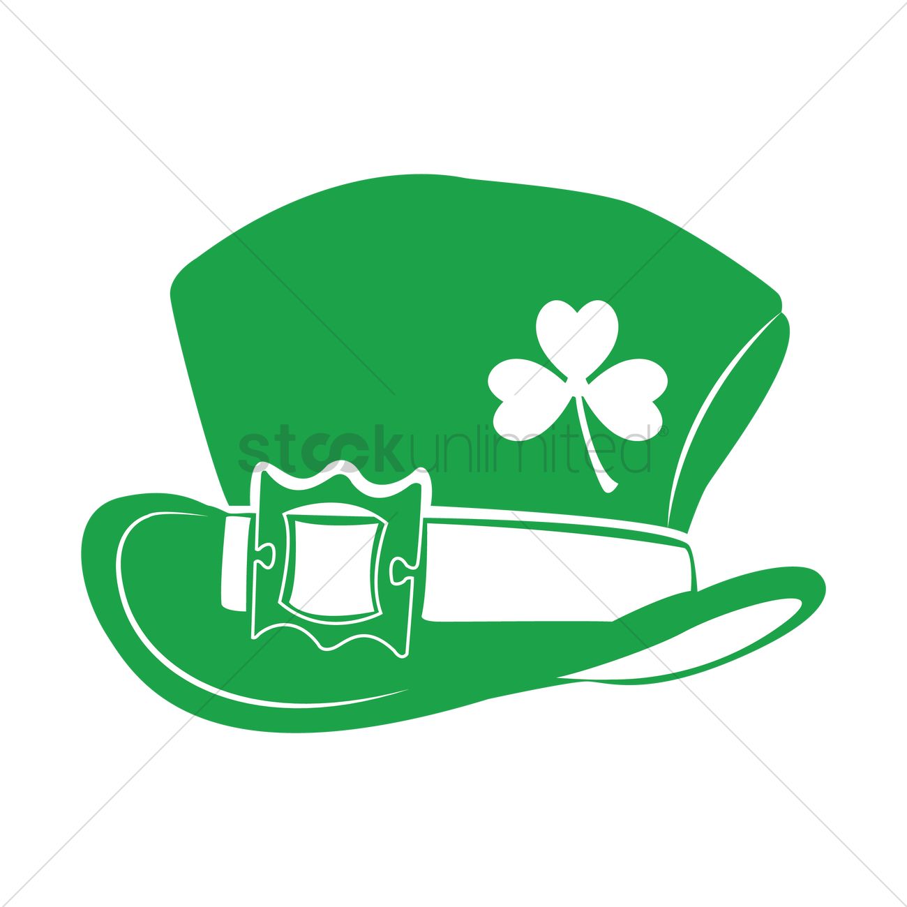 1300x1300 Leprechaun Hat Vector Image