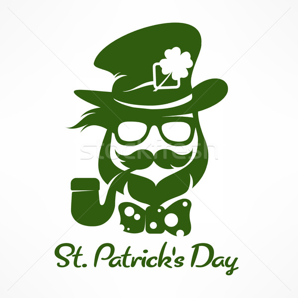 600x600 Leprechaun Hipster Vector Illustration Vadym Tynenko (Creator76
