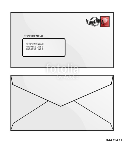 432x500 Vector Letter Mail Stock Image And Royalty Free Vector Files On