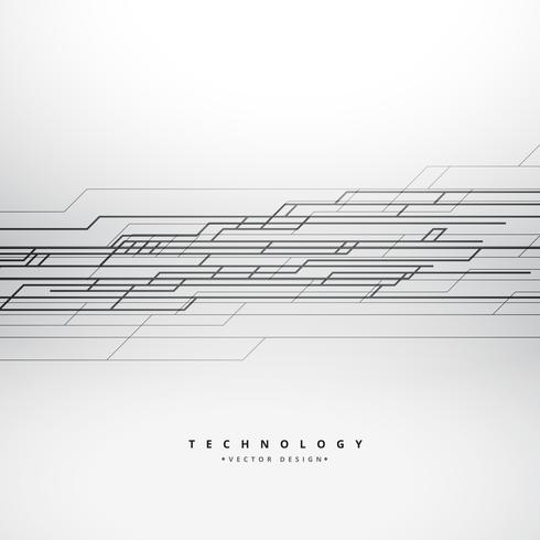 490x490 Abstract Technology Lines Background Vector Design Illustration