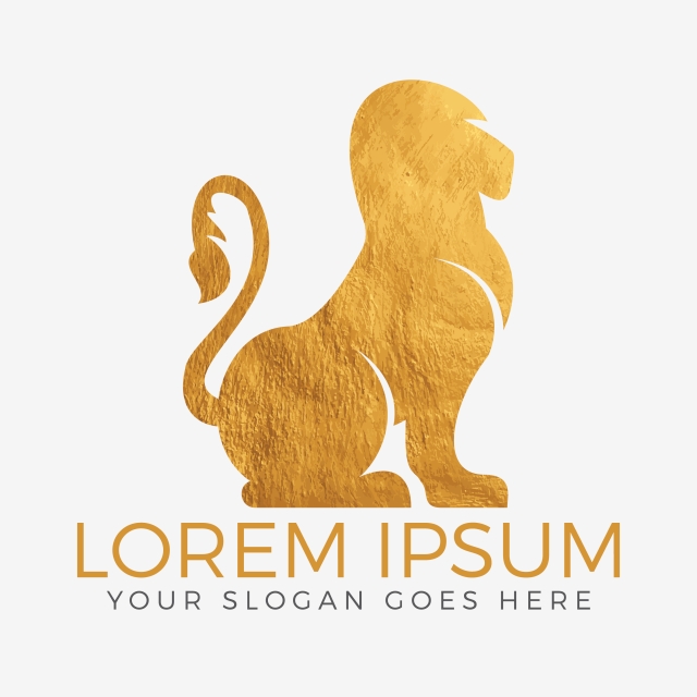 640x640 Lion Vector Logo Design., Africa, African, Agility Png And Vector