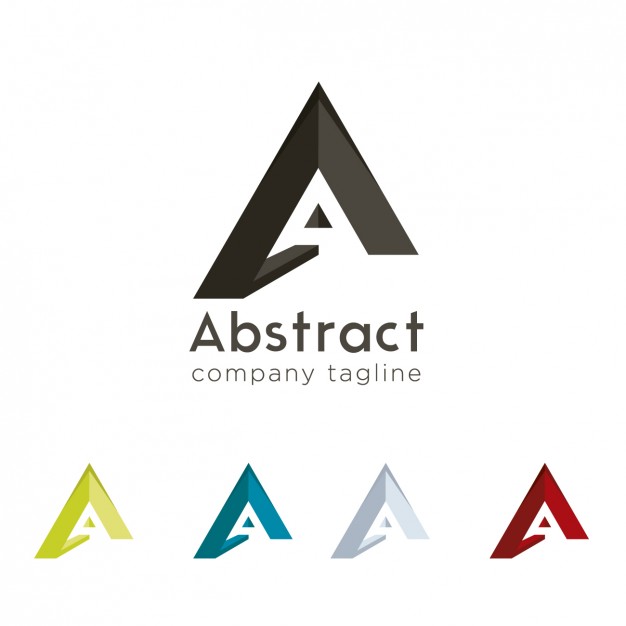 626x626 A Abstract Logo Design Vector Free Download