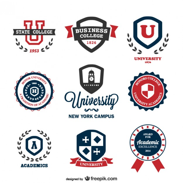 626x626 University Logos Vector Free Download