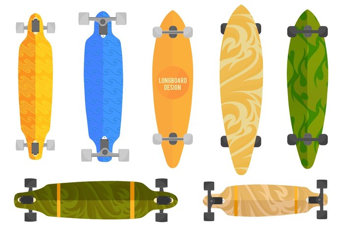 Vector Longboard at GetDrawings | Free download