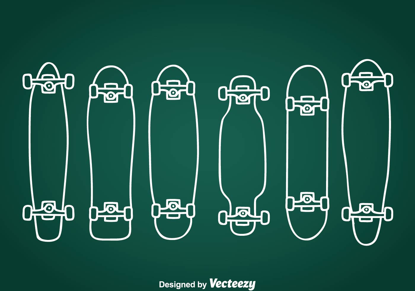 Vector Longboard at GetDrawings | Free download