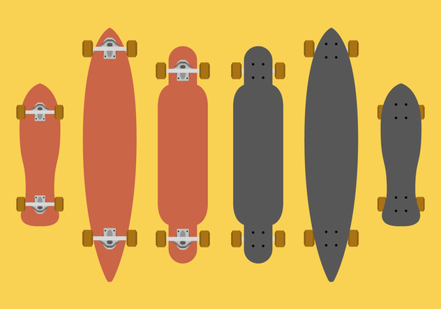 Vector Longboard at GetDrawings | Free download