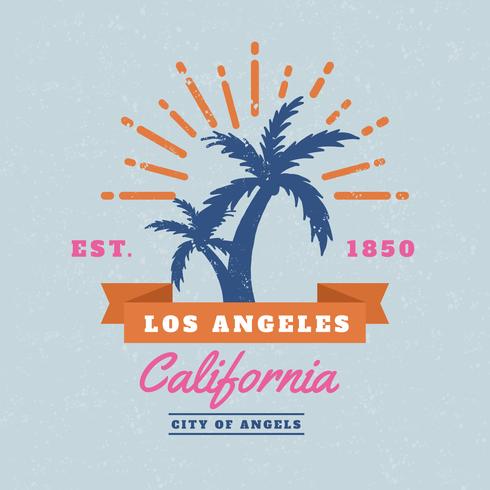 490x490 Los Angeles Vector Background
