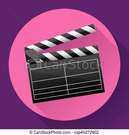 450x470 Movie Clapper Board Movie Maker Vector. Movie Clapper Board Movie