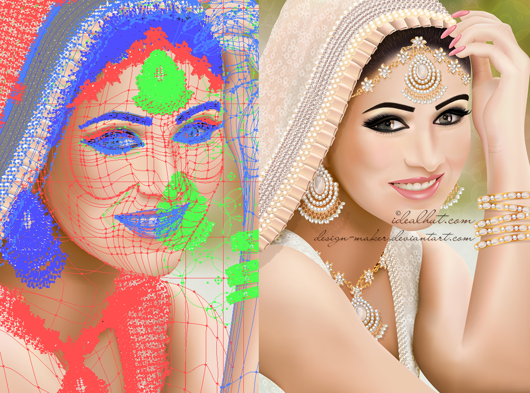 1038x770 Paki Bridal Portrait