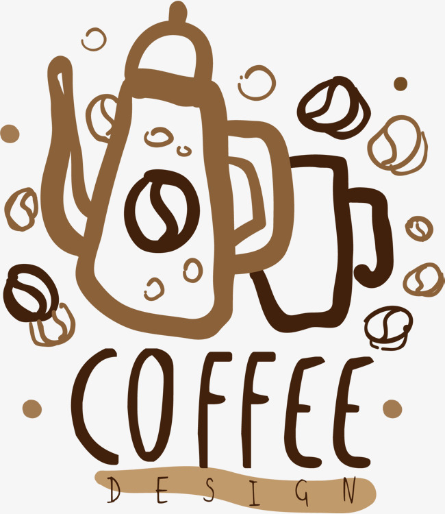 650x750 Vector Coffee Maker, Hand, Coffee, Word Art Png And Vector For