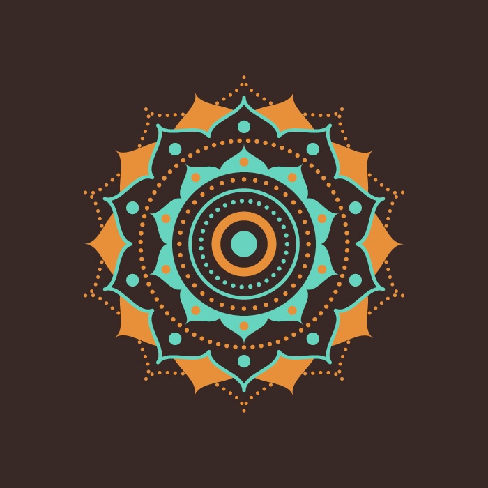 700x700 Illustration Design A Vector Mandala Free Adobe Illustrator