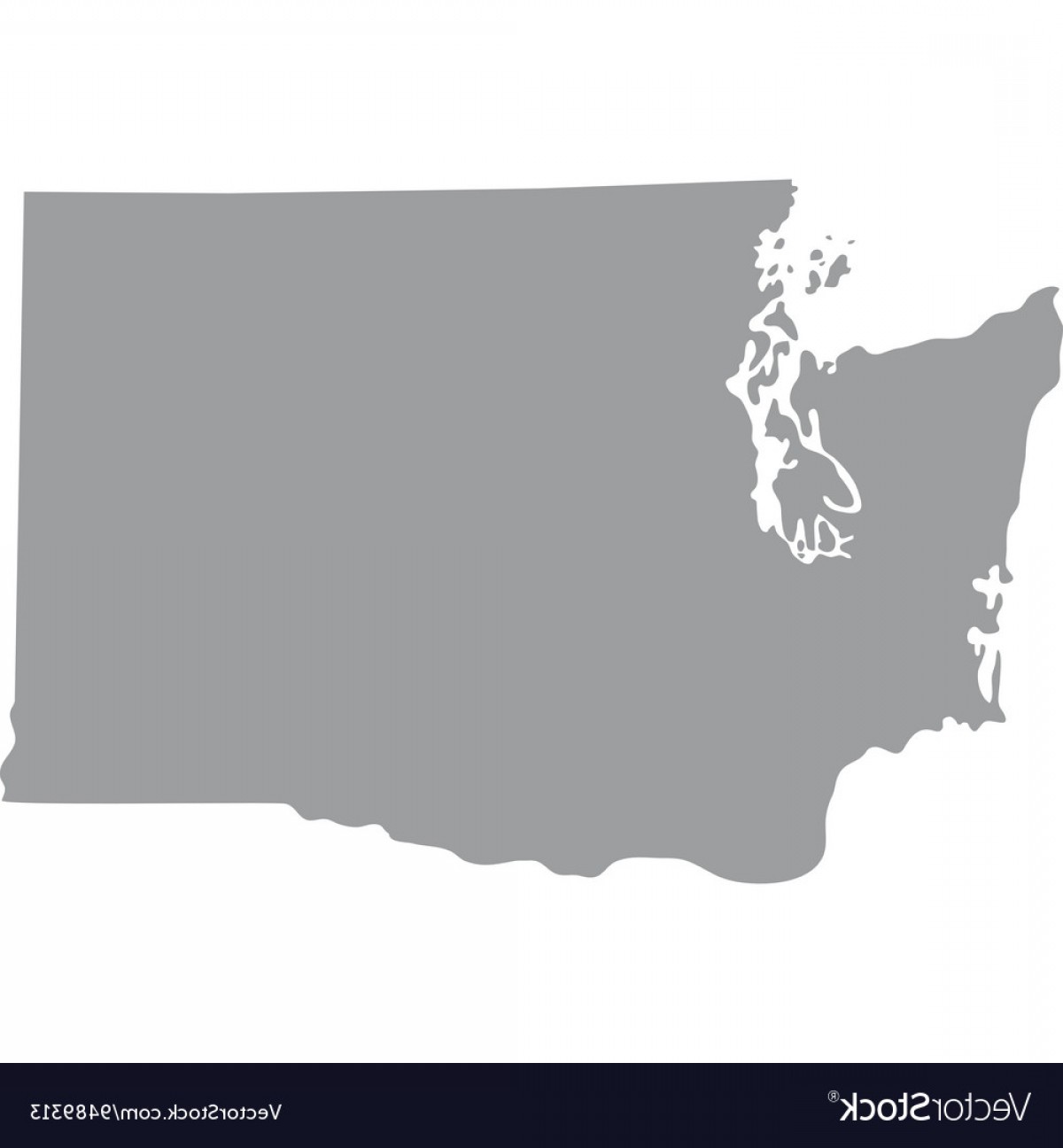 1200x1296 Us States Map Outline Vector Arenawp