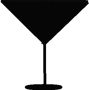294x299 Margarita Glass Md Vector