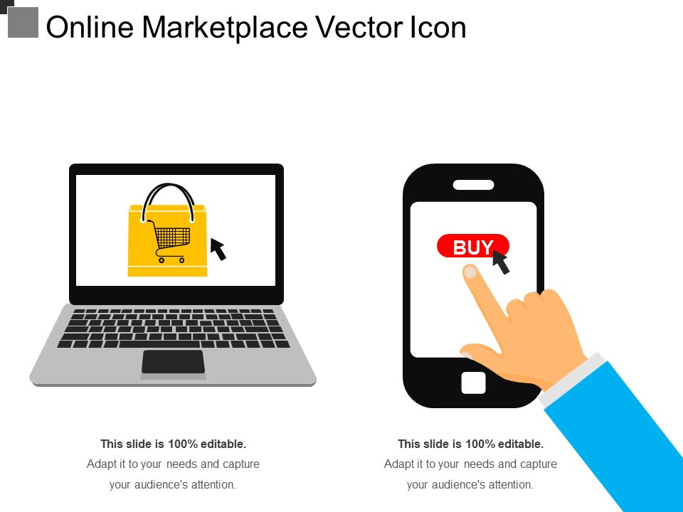 960x720 Online Marketplace Vector Icon Slide03