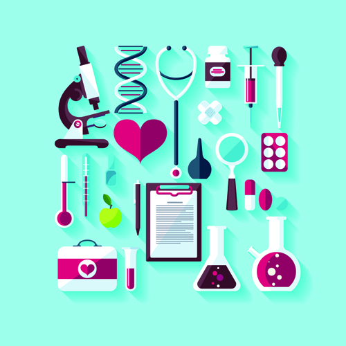 500x500 Creative Design Medical Tool Vector Material 05 Free Download