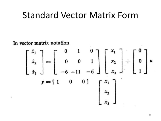 638x479 Vector Matrix Form