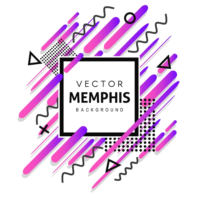 640x640 Colorful Memphis Vector Background, Art, Pattern, Gatsby Png And