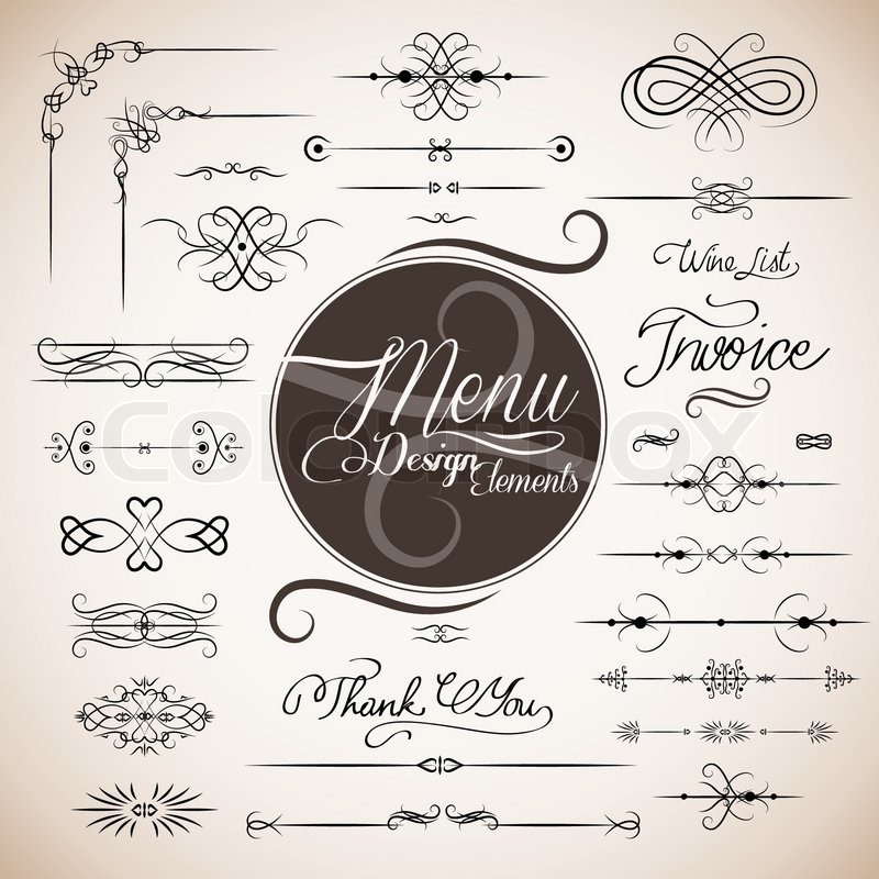 800x800 Restaurant Menu Design Template