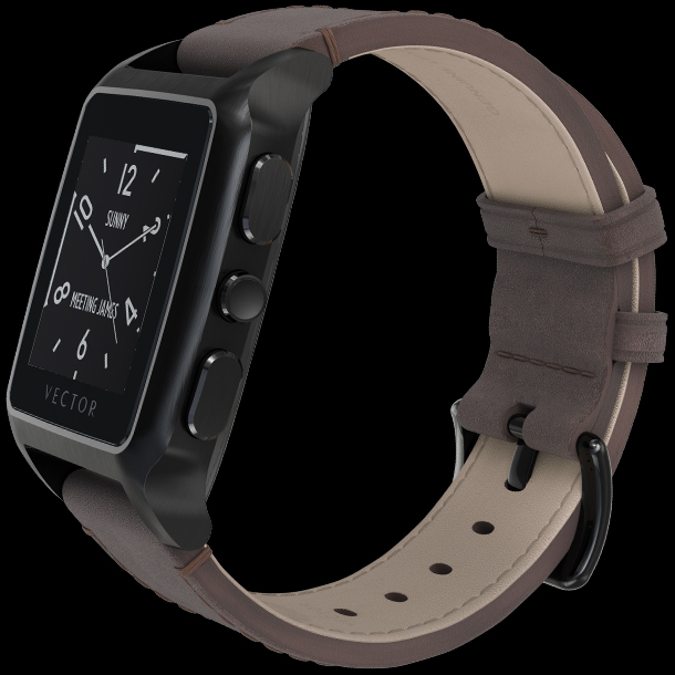 610x610 Vector Smart Watch The Smartwatch With A 30 Day Battery Life.