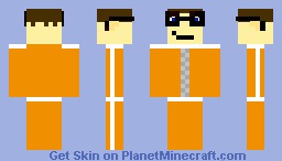 256x146 Vector (From Dispicable Me) Minecraft Skin