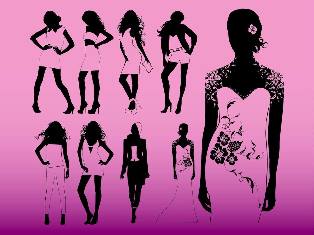 1024x767 Model Girls Vector Art Amp Graphics