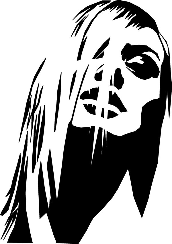 600x854 Hair Model Vector 1 By The Mattness