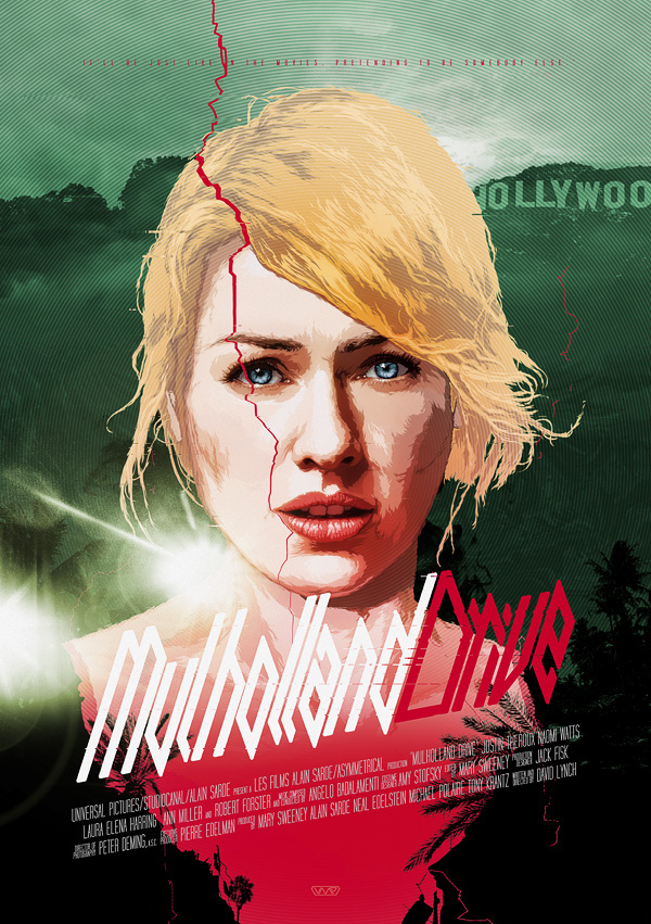 600x851 Mulholland Drive Vector Movie Posters Vol.2