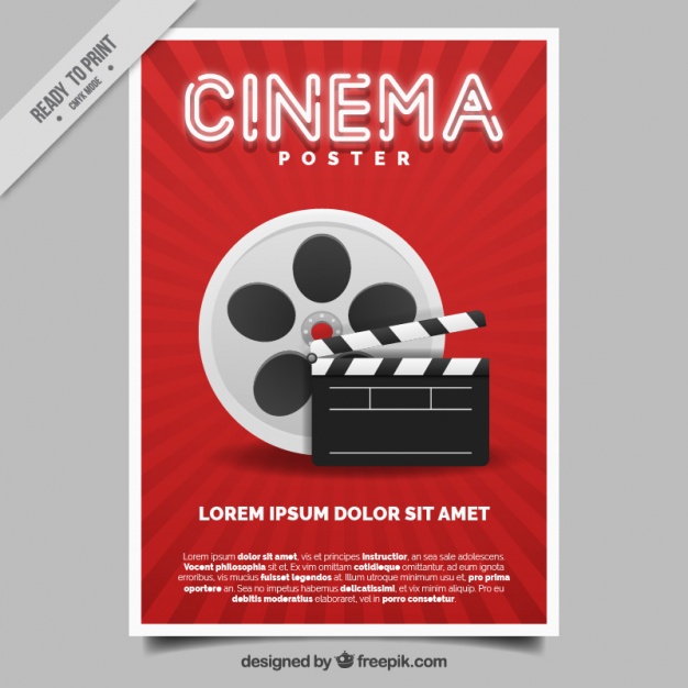 626x626 Movie Poster Vector Free Download