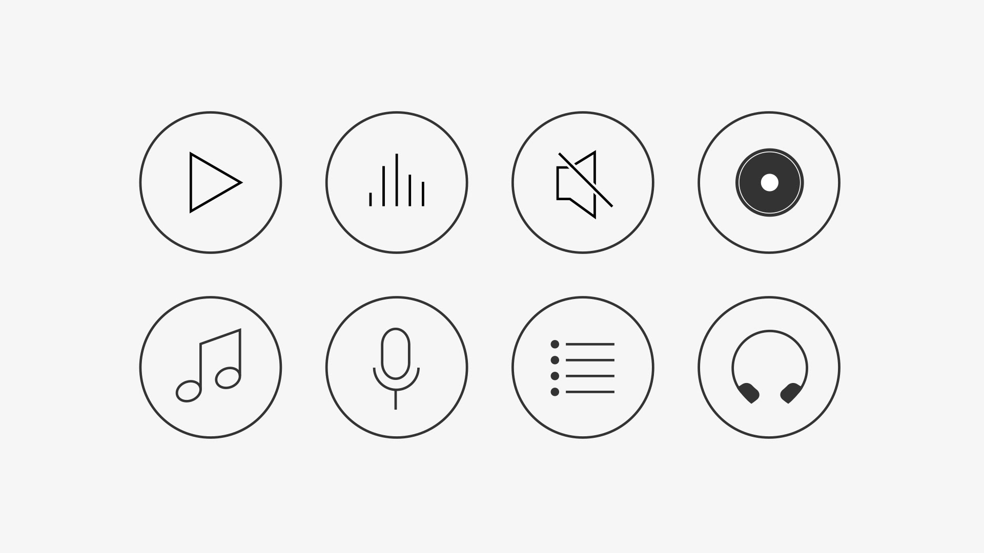 1920x1080 Learn How To Draw 8 Vector Music Icons In Adobe Illustrator