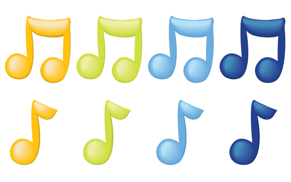 600x375 Music Notes Vector 123freevectors