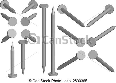 450x322 Nails Clipart Vector