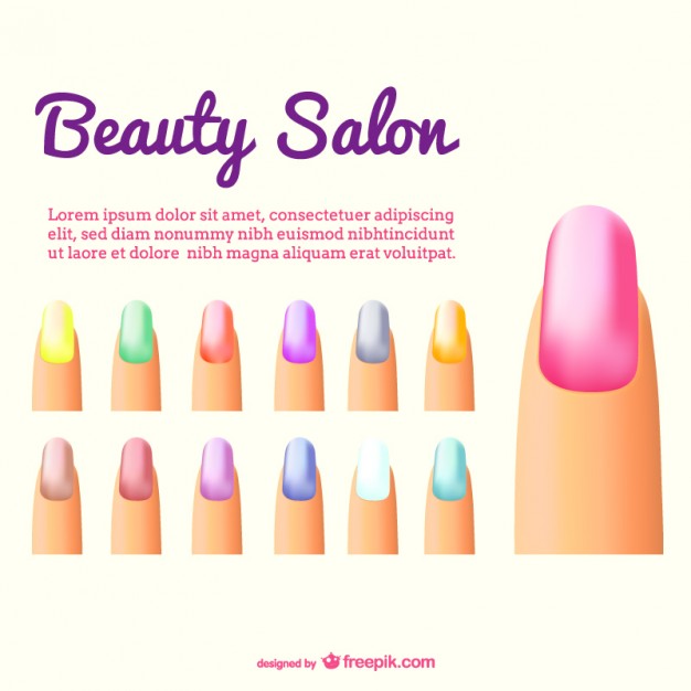 626x626 Nails Color Vector Vector Free Download