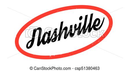 450x246 Nashville Rubber Stamp. Grunge Design With Dust Scratches.... Clip