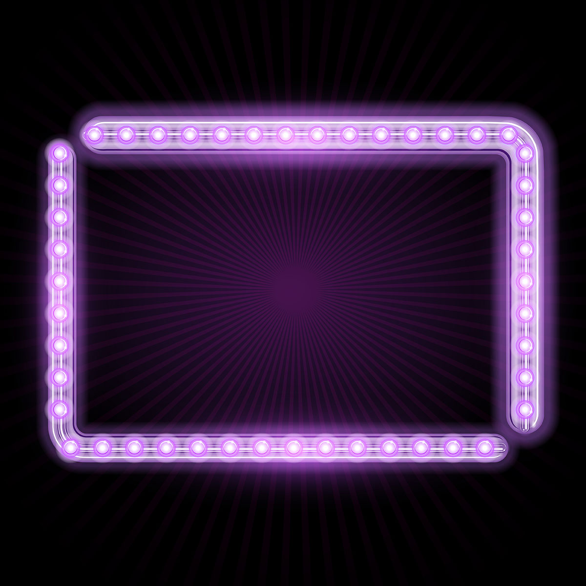 1200x1200 Neon Light Free Vector Art