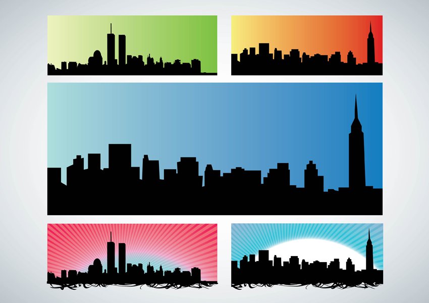 850x600 Nyc Skyline Vector Art Amp Graphics
