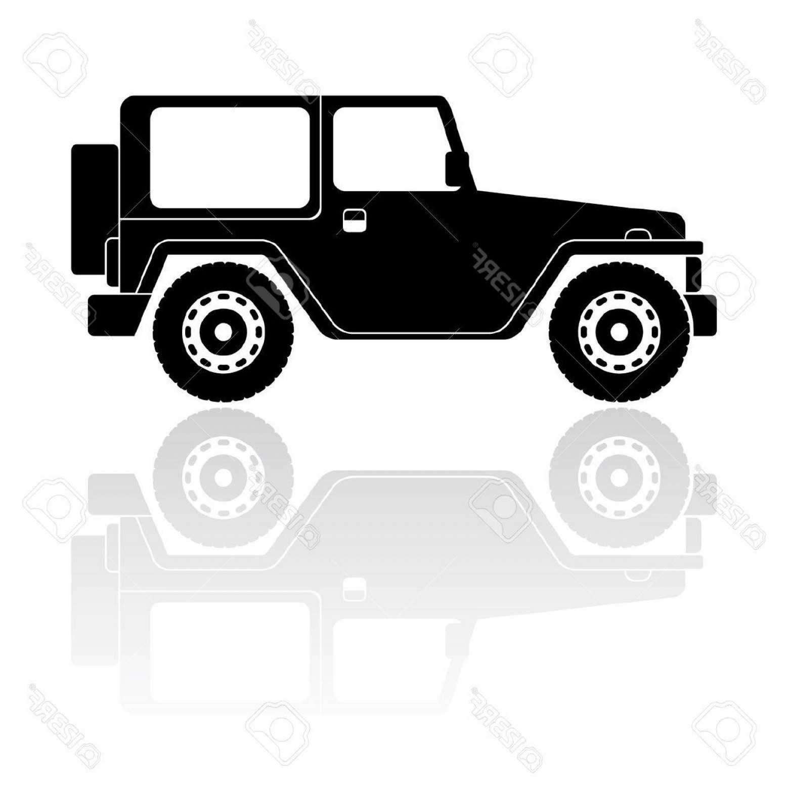1560x1560 Jeep Off Road Vector Art Rongholland