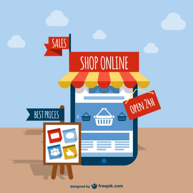 626x626 Online Shop Vector Vector Free Vector Download In .ai, .eps